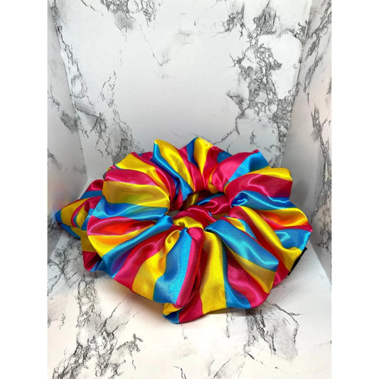 Pansexual Pride Flag Silk Scrunch