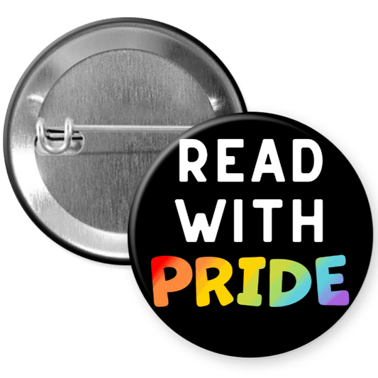 Read with Pride Pinback Button