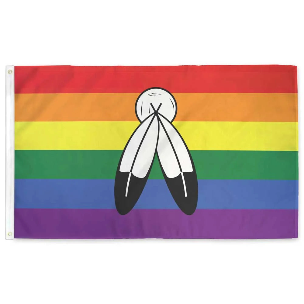 Two Spirit Pride Flag 3' x 5'