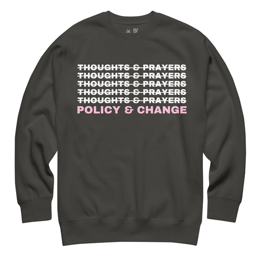 Policy & Change Crewneck Sweatshirt