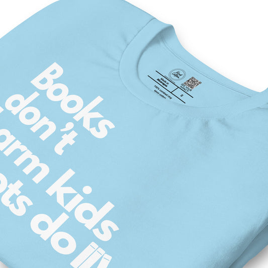 Books Don't Harm Block Classic Tee